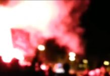 Orlandina-Savoia. I tifosi accolgono la squadra al ritorno da Capo D'Orlando.