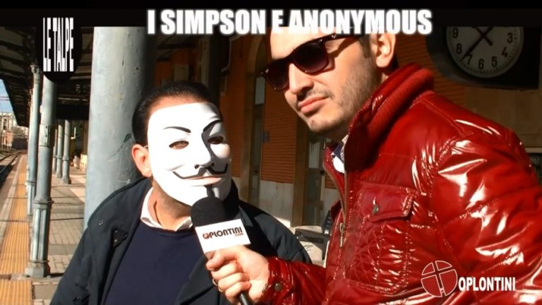 Anonymous va Gioia Sauro