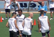 Savoia 2014-2015: il primo allenamento