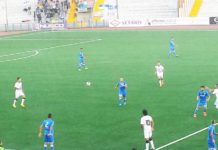 Savoia-Martina 1-0 finale primo tempo