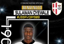 Mercato: ingaggiato Oyewale dal Torino