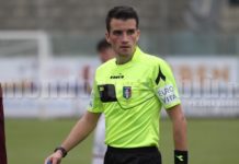 Marsala-Savoia: Fischia il toscano Valerio Crezzini