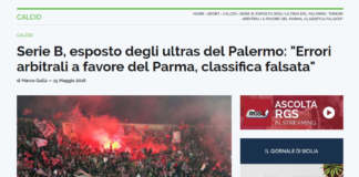 Palermo, ma quando “piangevi” tu?