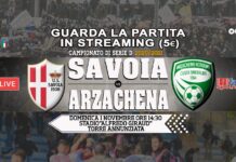Savoia-Arzachena:Cresce il numero dei tifosi che hanno acquistato la gara